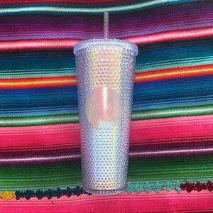 Starbucks Disco Iridescent Metallic Spiked Tumbler 2021